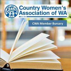 CWA of WA Member Bursary (CWA Members only)