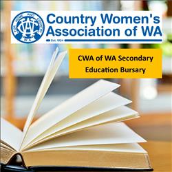 CWA of WA Secondary Education Bursary (CWA Members only)