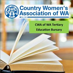 CWA of WA Tertiary Education Bursary (Open Eligibility)
